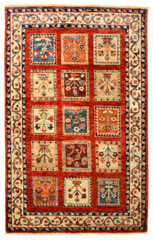 Kazak fein Gartenmotive