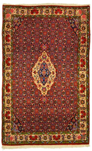 Bidjar fein Rosenmotiv