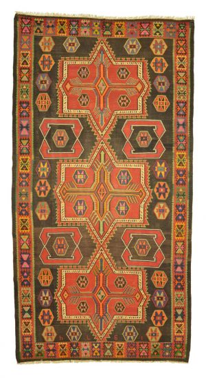 Kelim semiold Naturfarben