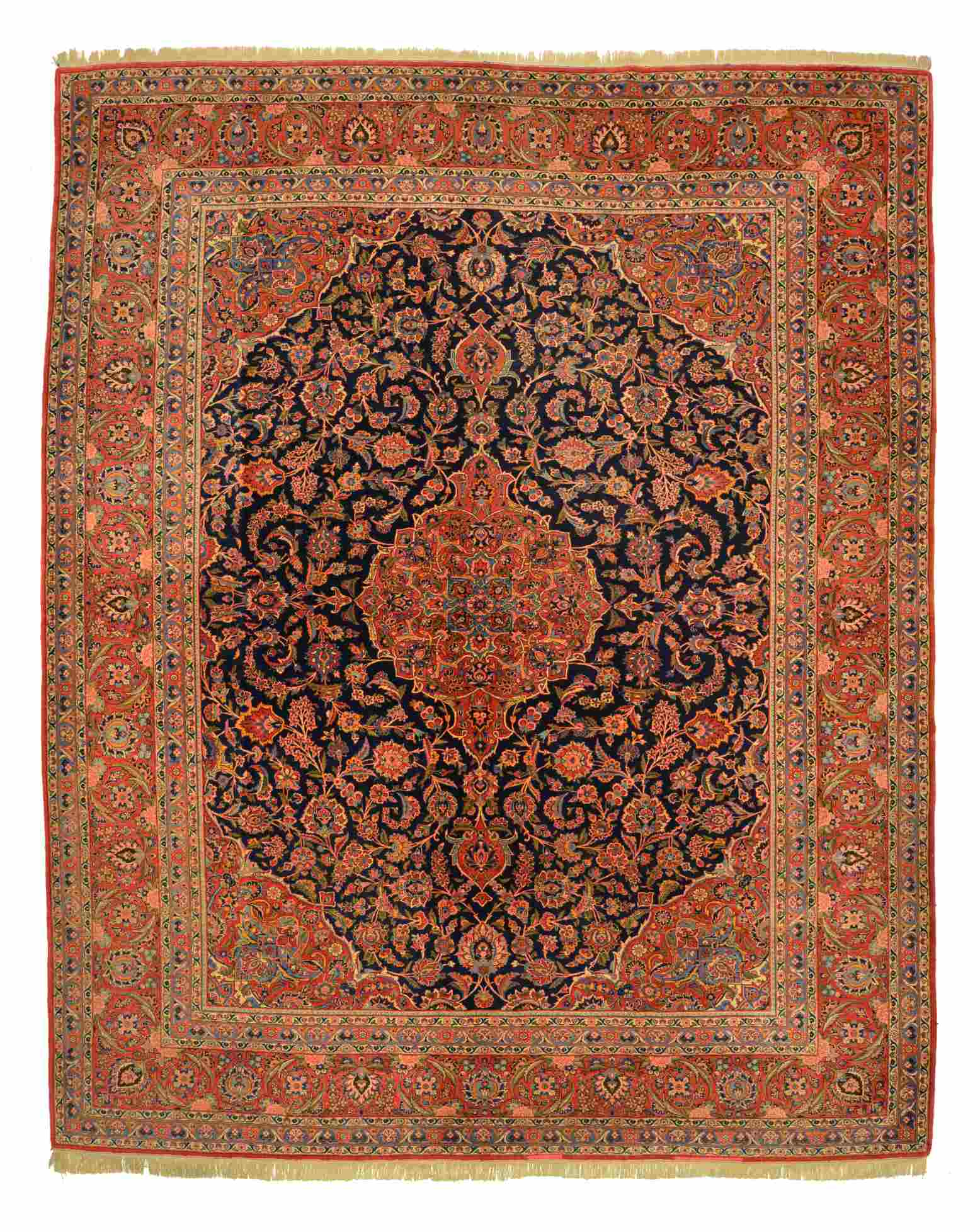 Keshan alt mit Seide