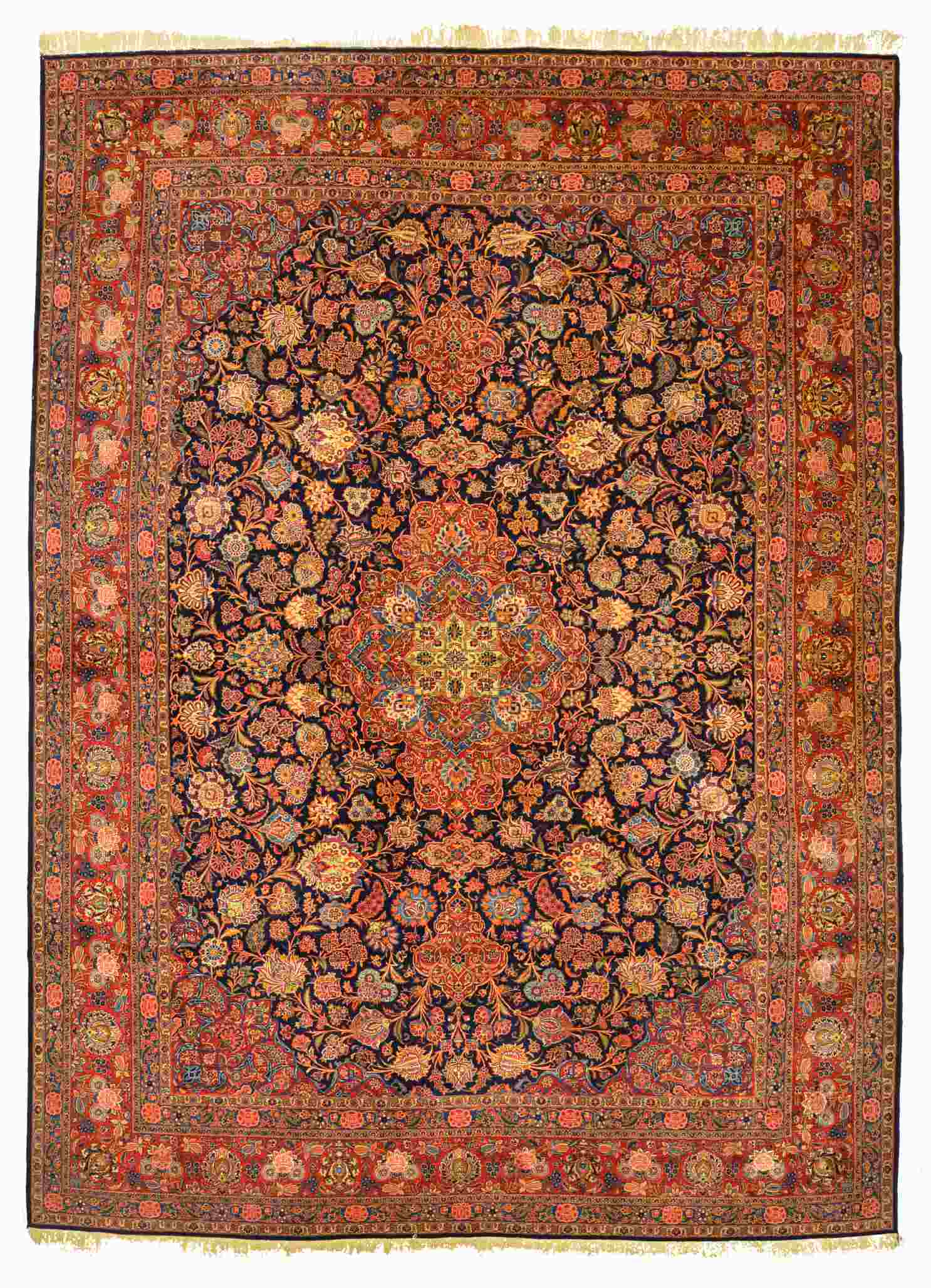 Keshan alt mit Seide